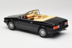 Maserati BiTurbo Spyder Musta Minichamps 1:18 107123531 Hartsi — kuva 5 / 6