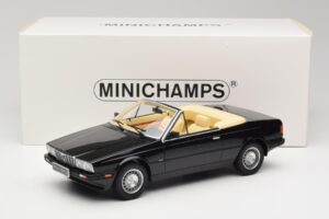 Maserati BiTurbo Spyder Musta Minichamps 1:18 107123531 Hartsi — kuva 6 / 6