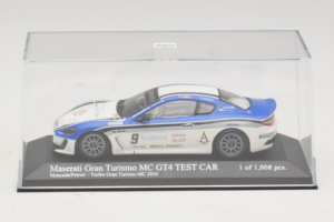 Maserati GranTurismo MC GT4 #9 Moncada / Petrini Maserati MC 2010 Minichamps 1:43 400101209 Metalli — kuva 5 / 5