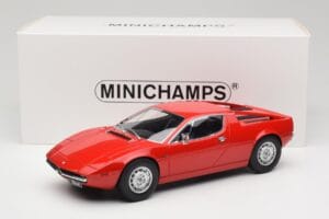 Maserati Merak Punainen Minichamps 1:18 107123761 Hartsi — kuva 6 / 6