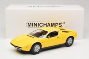Maserati Merak Keltainen Minichamps 1:18 107123760 Hartsi — kuva 6 / 6
