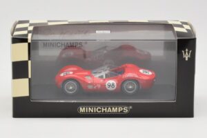 Maserati Tipo 61 #98 C. Shelby Times Mirror Grand Prix Riverside 1960 Minichamps 1:43 400601298 Metalli — kuva 4 / 4