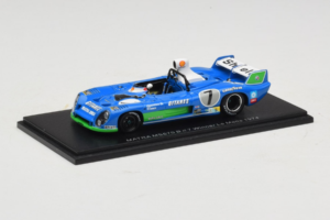 Matra MS670C #7 H. Pescarolo / G. Larrousse Matra-Simca 24 Hours of Le Mans Winner 1974 Spark 1:43 43LM74 Hartsi — kuva 2 / 4