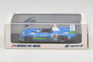 Matra MS670C #7 H. Pescarolo / G. Larrousse Matra-Simca 24 Hours of Le Mans Winner 1974 Spark 1:43 43LM74 Hartsi — kuva 4 / 4