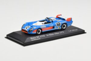 Matra Simca MS670B #12 J-P. Beltoise / J-P. Jabouille / J-P. Jaussaud 24 Hours of Le Mans 1973 Minichamps 1:43 430731112 Meta — kuva 2 / 4