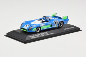 Matra Simca MS670B #7 H. Pescarolo / G. Larrousse 24 Hours of Le Mans Winner 1973 Minichamps 1:43 430731111 Metalli — kuva 2 / 4