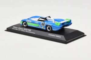 Matra Simca MS670B #7 H. Pescarolo / G. Larrousse 24 Hours of Le Mans Winner 1973 Minichamps 1:43 430731111 Metalli — kuva 3 / 4