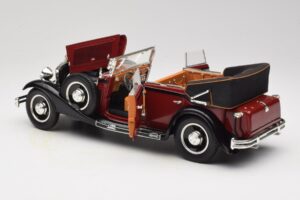 Maybach DS8 Zeppelin Punainen Anson 1:18 30413 Metalli — kuva 5 / 8