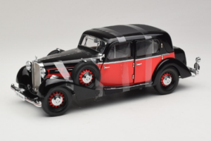 Maybach SW35 Hardtop Musta Punainen Premier Miniature 1:18 PM-38208 Metalli
