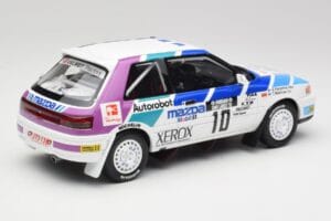 Mazda 323 GTX #10 T. Makinen / S. Harjanne 1000 Lakes Rally 1991 Otto 1:18 OT1099 Hartsi — kuva 2 / 6