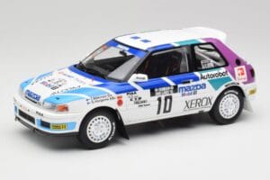 Mazda 323 GTX #10 T. Makinen / S. Harjanne 1000 Lakes Rally 1991 Otto 1:18 OT1099 Hartsi