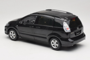 Mazda 5 Musta Paudi 1:18 2169BK Metalli — kuva 7 / 8