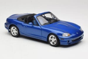 Mazda MX-5 NA 10th Anniversary Blue Metallic Gate 1:18 01071 Metalli — kuva 6 / 8
