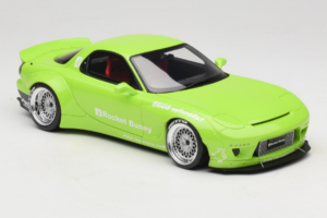 Mazda RX-7 FD Rocket Bunny Pearl Green Otto 1:18 OT1155 Hartsi — kuva 4 / 6