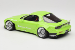 Mazda RX-7 FD Rocket Bunny Pearl Green Otto 1:18 OT1155 Hartsi — kuva 5 / 6