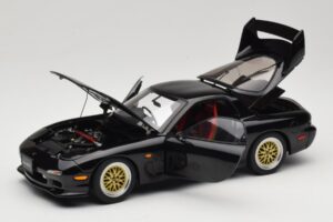 Mazda RX-7 FD Tuned Version Brilliant Black AUTOart 1:18 75968 Metalli — kuva 2 / 8