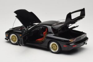 Mazda RX-7 FD Tuned Version Brilliant Black AUTOart 1:18 75968 Metalli — kuva 5 / 8