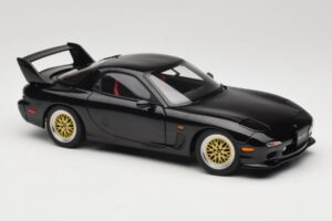 Mazda RX-7 FD Tuned Version Brilliant Black AUTOart 1:18 75968 Metalli — kuva 6 / 8