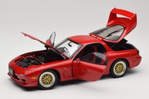 Mazda RX-7 FD Tuned Version Vintage Red AUTOart 1:18 75969 Metalli — kuva 2 / 8