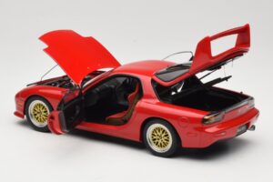 Mazda RX-7 FD Tuned Version Vintage Red AUTOart 1:18 75969 Metalli — kuva 5 / 8