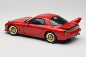 Mazda RX-7 FD Tuned Version Vintage Red AUTOart 1:18 75969 Metalli — kuva 7 / 8
