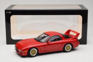 Mazda RX-7 FD Tuned Version Vintage Red AUTOart 1:18 75969 Metalli — kuva 8 / 8