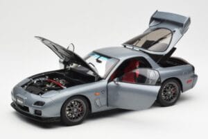 Mazda RX-7 FD Spirit R Type A Harmaa Metallic AUTOart 1:18 75987 Metalli — kuva 2 / 8