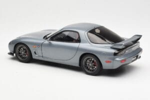 Mazda RX-7 FD Spirit R Type A Harmaa Metallic AUTOart 1:18 75987 Metalli — kuva 7 / 8