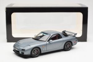 Mazda RX-7 FD Spirit R Type A Harmaa Metallic AUTOart 1:18 75987 Metalli — kuva 8 / 8