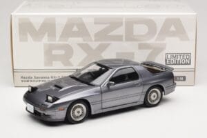 Mazda Savanna RX-7 FC3S Harmaa Wheelart 1:18 WA180401 Metalli — kuva 10 / 10