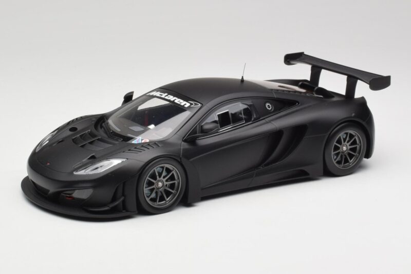McLaren 12C GT3 Carbon Matta Musta Minichamps 1:18 151121390 Metalli