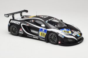 McLaren 12C GT3 Dorr Motorsport #69 C. Adams / M. Klasen 24 Hours Nurburgring 2013 Minichamps 1:18 151131369 Metalli — kuva 4 / 6