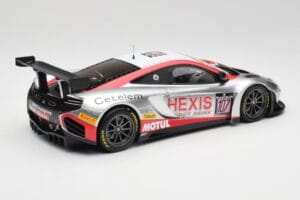 McLaren 12C GT3 Hexis Racing #107 O. Panis / F. Cazenave 24 Hours of Spa 2013 Minichamps 1:18 151131397 Metalli — kuva 2 / 6