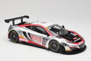 McLaren 12C GT3 Hexis Racing #107 O. Panis / F. Cazenave 24 Hours of Spa 2013 Minichamps 1:18 151131397 Metalli — kuva 4 / 6