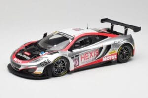 McLaren 12C GT3 Hexis Racing #107 O. Panis / F. Cazenave 24 Hours of Spa 2013 Minichamps 1:18 151131397 Metalli