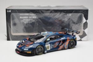 McLaren 12C GT3 #88 Von Ryan Racing A. Barff / T. Goodwin / B. Senna Spa 24 Hours 2013 Minichamps 1:18 151131388 Metalli — kuva 6 / 6