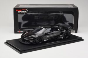 McLaren 720S Liberty Walk Musta TopSpeed 1:18 TS0587 Hartsi — kuva 6 / 6