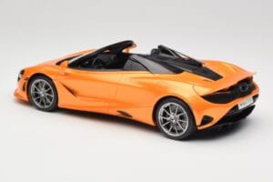 McLaren 750S Spider Papaya Orange GT Spirit 1:18 GT488 Hartsi — kuva 5 / 6