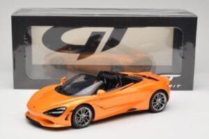 McLaren 750S Spider Papaya Orange GT Spirit 1:18 GT488 Hartsi — kuva 6 / 6