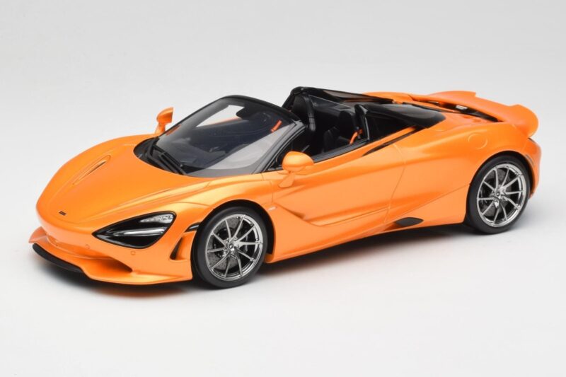 McLaren 750S Spider Papaya Orange GT Spirit 1:18 GT488 Hartsi
