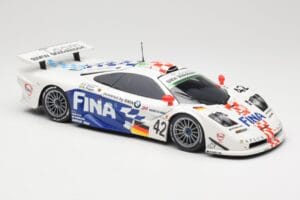 McLaren F1 GTR BMW Motorsport #42 J. Lehto / S. Soper / N. Piquet 24 Hours of Le Mans 1997 Minichamps 1:18 530133742 Metalli — kuva 6 / 8