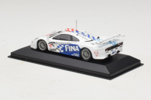 McLaren F1 GTR #9 Fina P. Kox / R. Ravaglia / A. Montermini 24 Hours of Le Mans 1997 Minichamps 1:43 MCLAREN002 Metalli — kuva 3 / 5