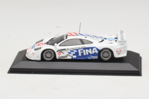 McLaren F1 GTR #9 Fina P. Kox / R. Ravaglia / A. Montermini 24 Hours of Le Mans 1997 Minichamps 1:43 MCLAREN002 Metalli