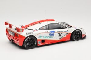 McLaren F1 GTR GT1 #30 West Competition J. Nielsen 1996 UT Models 1:18 39624 Metalli — kuva 3 / 8