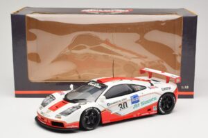 McLaren F1 GTR GT1 #30 West Competition J. Nielsen 1996 UT Models 1:18 39624 Metalli — kuva 8 / 8
