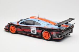 McLaren F1 GTR #41 P-H. Raphanel / C. Gounon / A. Olofsson 24 Hours of Le Mans 1997 UT Models 1:18 39727 Metalli — kuva 7 / 8