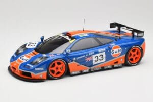 McLaren F1 GTR Gulf Racing #33 S. Bellm / A. Weaver / J. Lehto 24 Hours of Le Mans 1996 Minichamps 1:18 530133633 Metalli