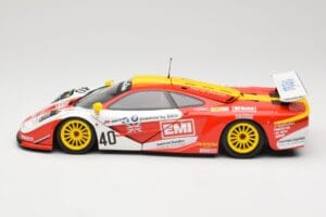 McLaren F1 GTR Gulf Team Davidoff #40 D. O'Rourke / G. Sugden / J. Auberlein 24 Hours of Le Mans 1998 Minichamps 1:18 5301338 — kuva 4 / 8