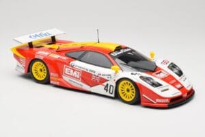 McLaren F1 GTR Gulf Team Davidoff #40 D. O'Rourke / G. Sugden / J. Auberlein 24 Hours of Le Mans 1998 Minichamps 1:18 5301338 — kuva 6 / 8