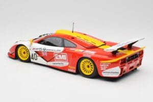 McLaren F1 GTR Gulf Team Davidoff #40 D. O'Rourke / G. Sugden / J. Auberlein 24 Hours of Le Mans 1998 Minichamps 1:18 5301338 — kuva 7 / 8